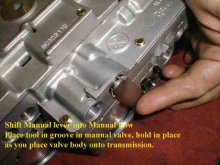 JF506E Manual Valve Positioning Tool